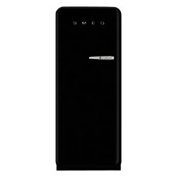 Smeg CVB20L Tall Freezer, A+ Energy Rating, 60cm Wide, Left-hand Hinge Black